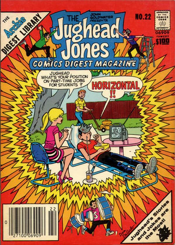 The Jughead Jones Comics Digest (1977) #22 cover