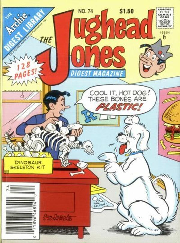 The Jughead Jones Comics Digest (1977) #74 cover