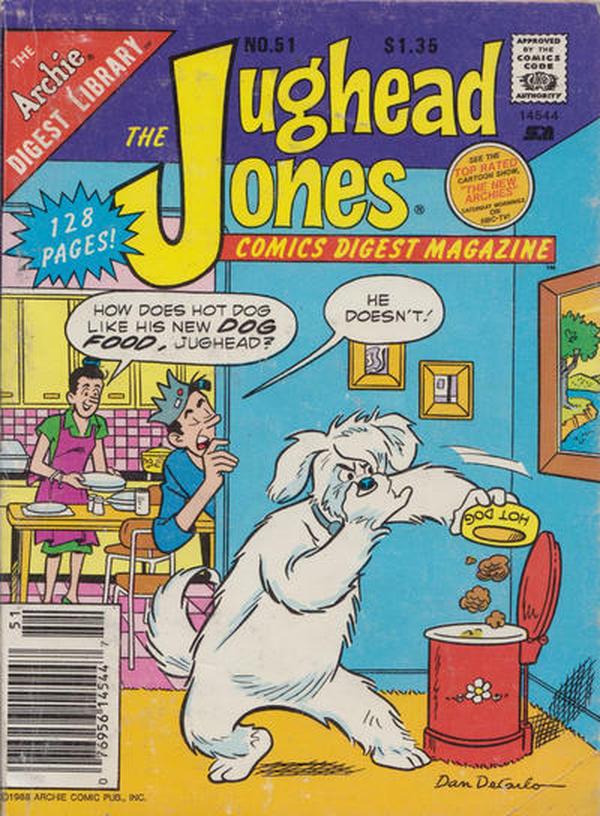 The Jughead Jones Comics Digest (1977) #51 cover