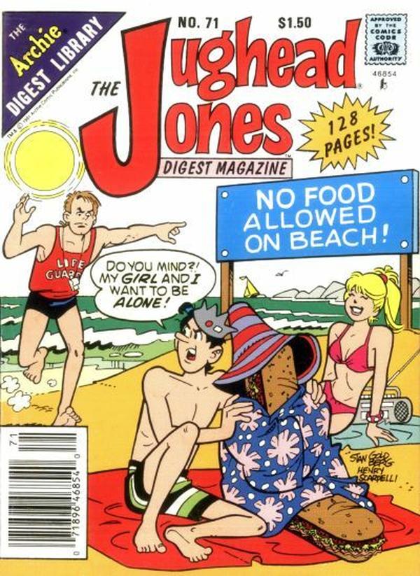The Jughead Jones Comics Digest (1977) #71 cover