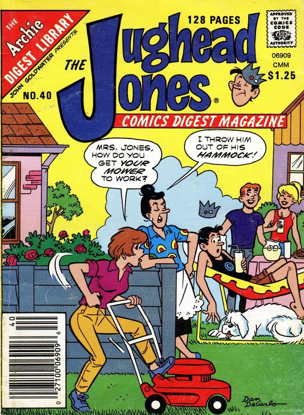 The Jughead Jones Comics Digest (1977) #40 cover
