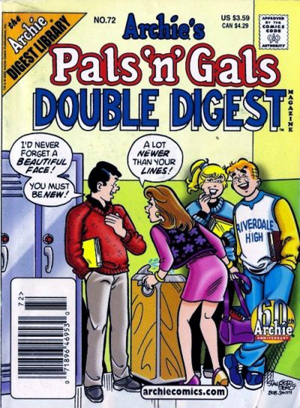 Archie's Pals 'n' Gals Double Digest Magazine (1992) #72 cover