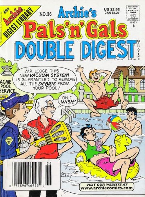 Archie's Pals 'n' Gals Double Digest Magazine (1992) #36 cover