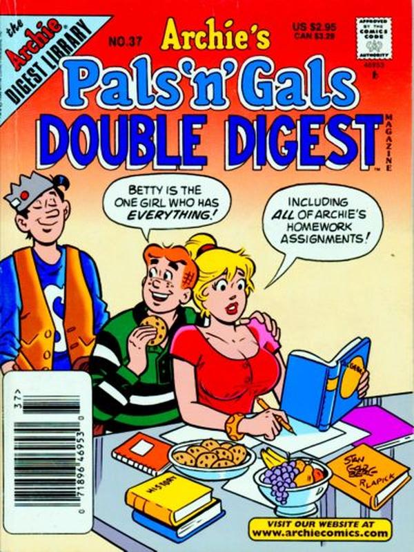 Archie's Pals 'n' Gals Double Digest Magazine (1992) #37 cover
