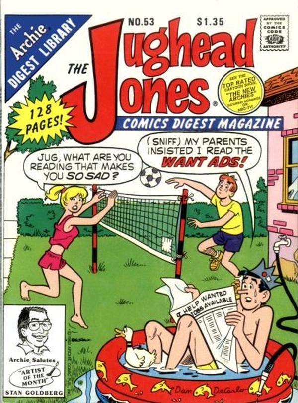 The Jughead Jones Comics Digest (1977) #53 cover