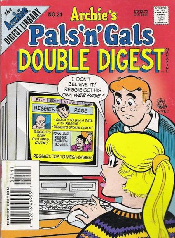 Archie's Pals 'n' Gals Double Digest Magazine (1992) #24 cover