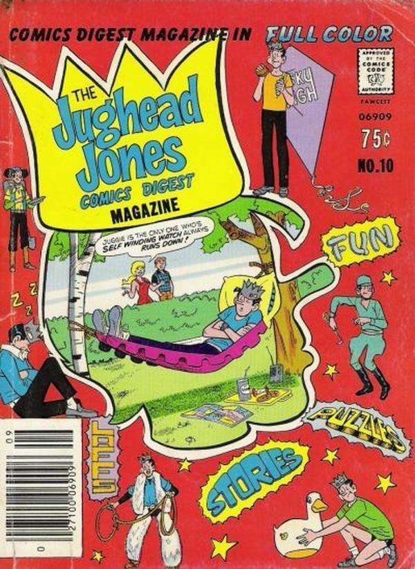 The Jughead Jones Comics Digest (1977) #10 cover