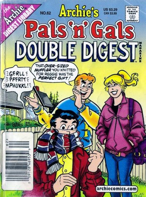 Archie's Pals 'n' Gals Double Digest Magazine (1992) #62 cover