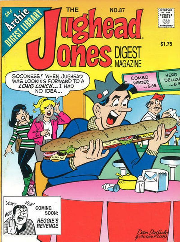 The Jughead Jones Comics Digest (1977) #87 cover