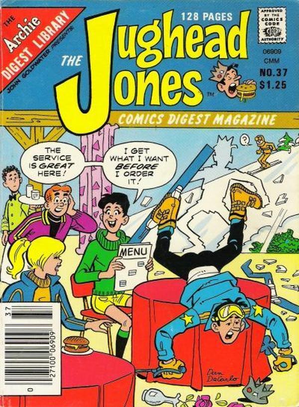 The Jughead Jones Comics Digest (1977) #37 cover