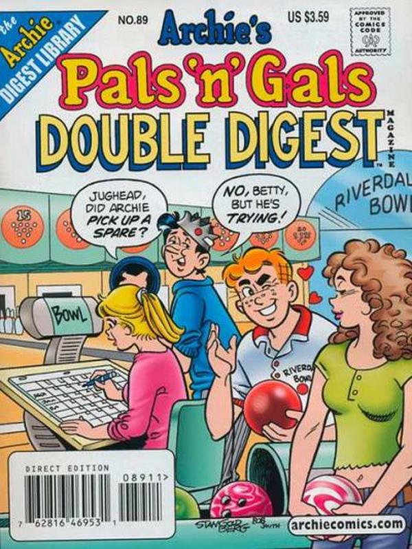 Archie's Pals 'n' Gals Double Digest Magazine (1992) #89 cover