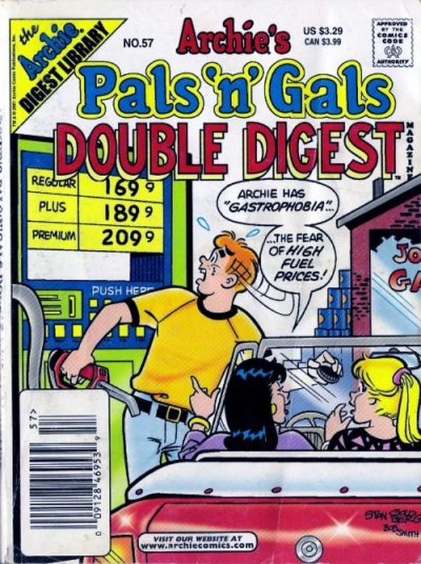 Archie's Pals 'n' Gals Double Digest Magazine (1992) #57 cover