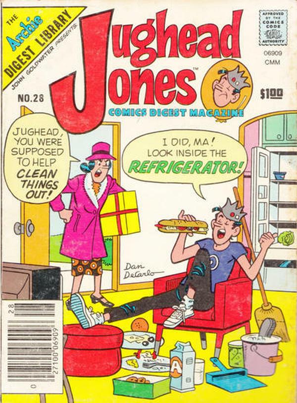 The Jughead Jones Comics Digest (1977) #28 cover