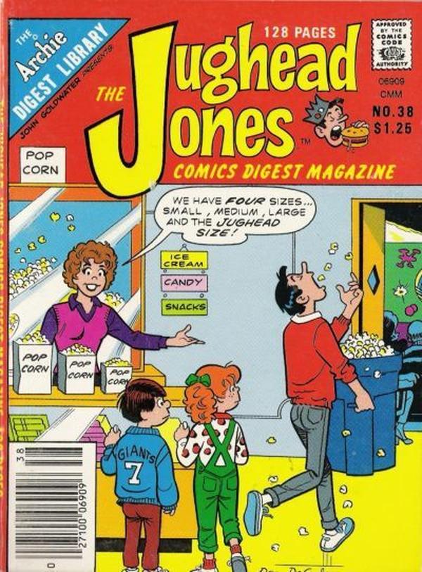 The Jughead Jones Comics Digest (1977) #38 cover