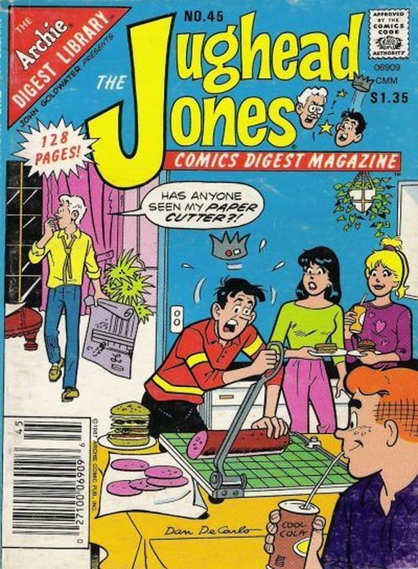 The Jughead Jones Comics Digest (1977) #45 cover