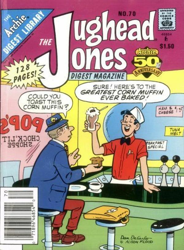 The Jughead Jones Comics Digest (1977) #70 cover
