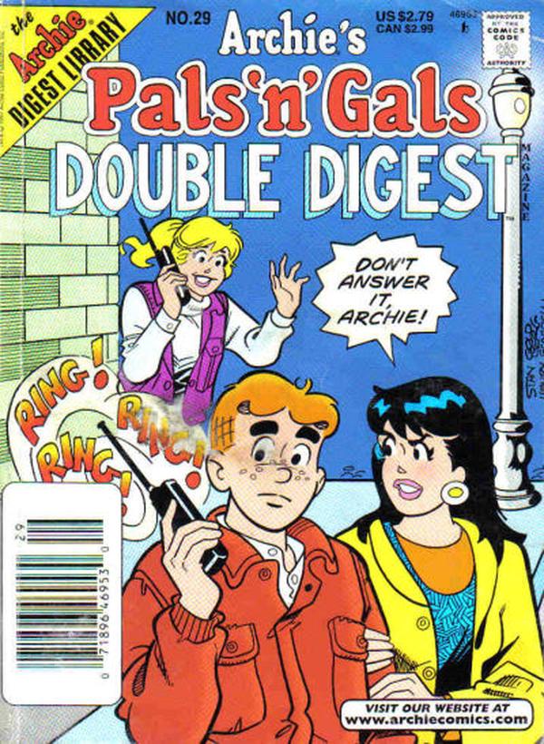 Archie's Pals 'n' Gals Double Digest Magazine (1992) #29 cover