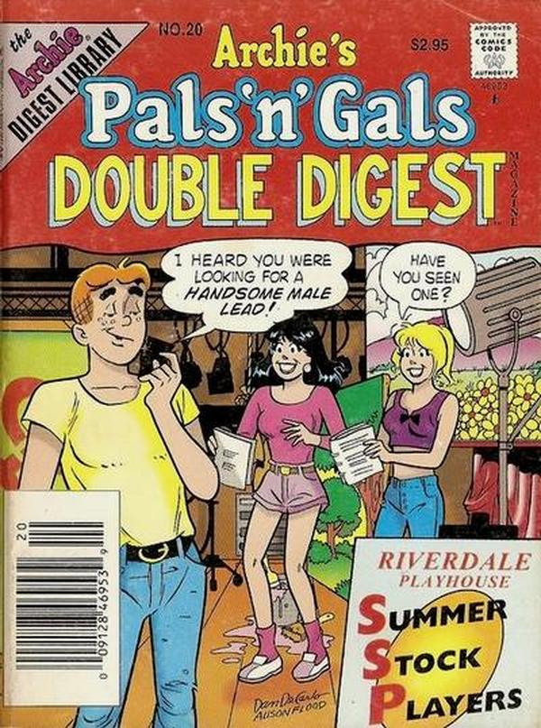 Archie's Pals 'n' Gals Double Digest Magazine (1992) #20 cover