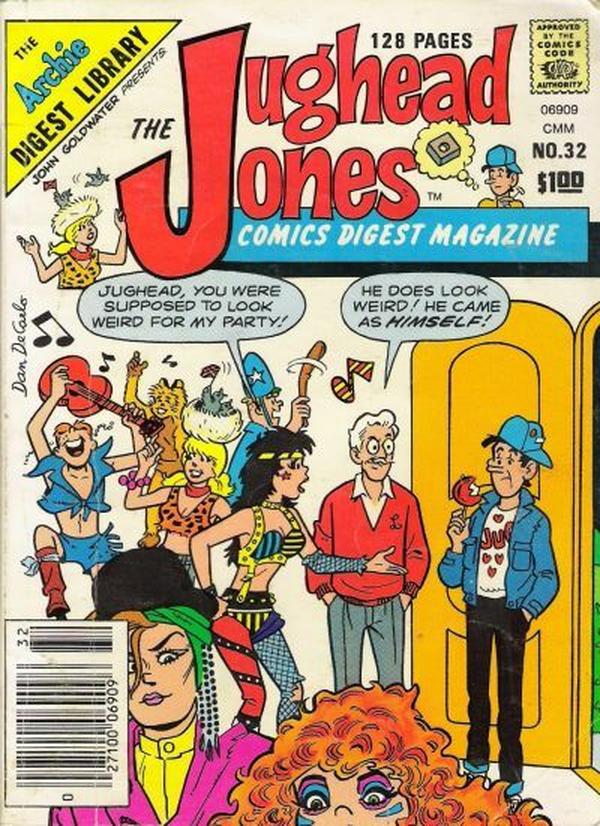 The Jughead Jones Comics Digest (1977) #32 cover