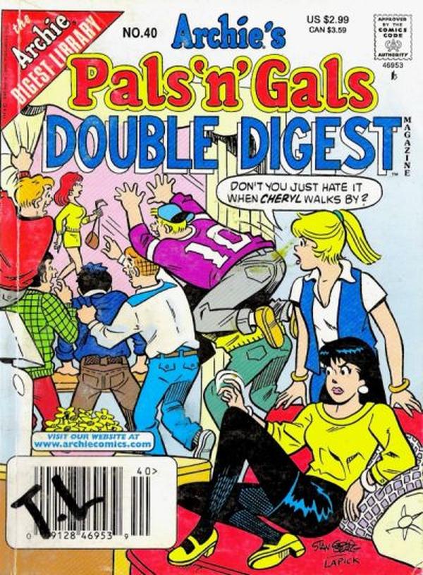 Archie's Pals 'n' Gals Double Digest Magazine (1992) #40 cover