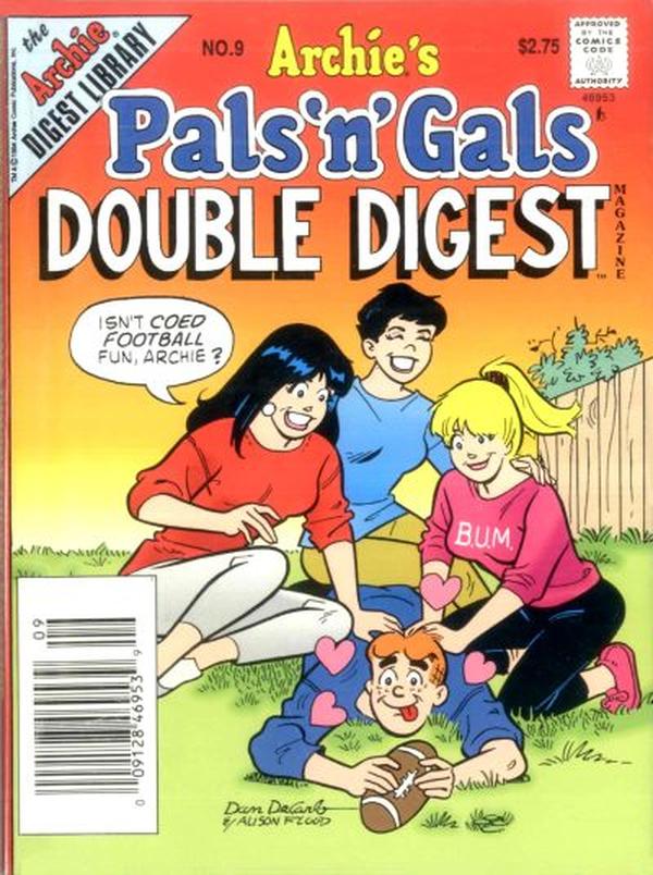 Archie's Pals 'n' Gals Double Digest Magazine (1992) #9 cover