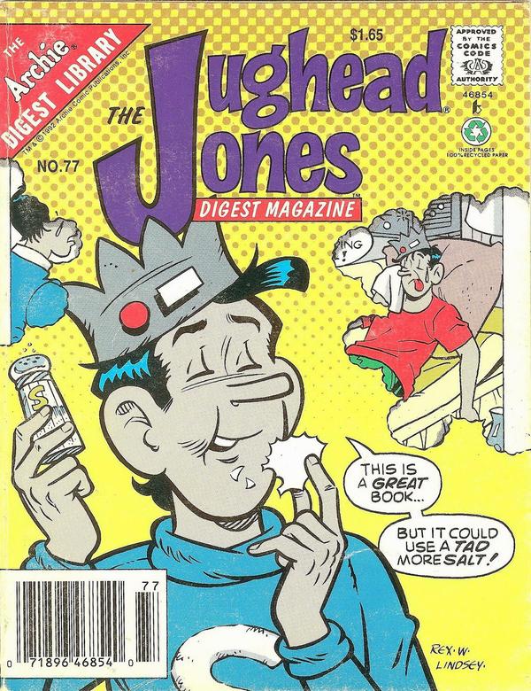 The Jughead Jones Comics Digest (1977) #77 cover