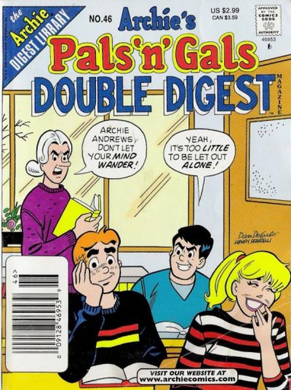 Archie's Pals 'n' Gals Double Digest Magazine (1992) #46 cover