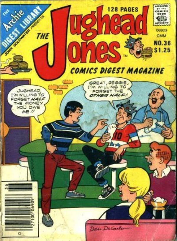 The Jughead Jones Comics Digest (1977) #36 cover