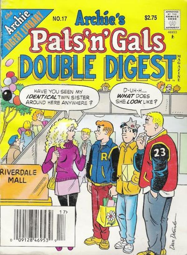 Archie's Pals 'n' Gals Double Digest Magazine (1992) #17 cover