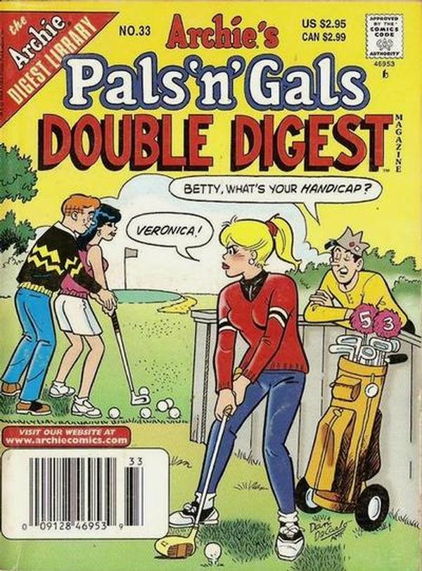 Archie's Pals 'n' Gals Double Digest Magazine (1992) #33 cover