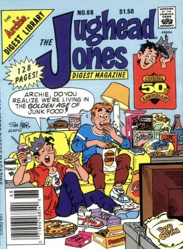 The Jughead Jones Comics Digest (1977) #68 cover