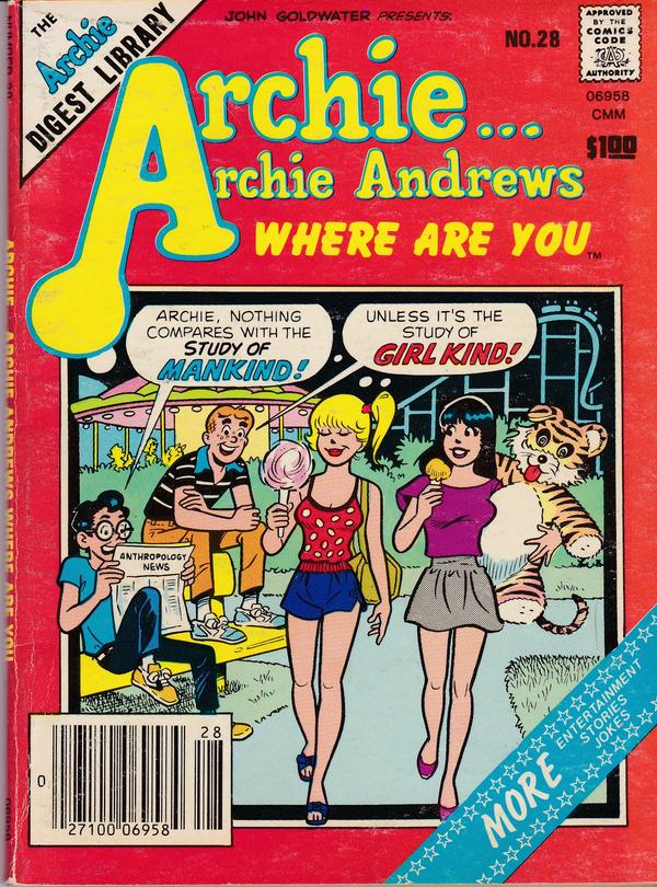 Archie... Archie Andrews, Where Are You? Comics Digest Magazine (1977) #28