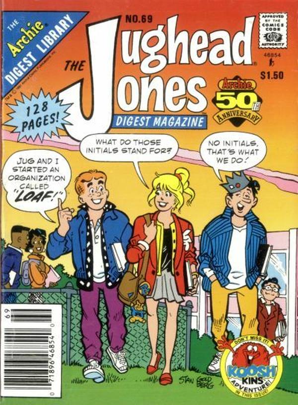 The Jughead Jones Comics Digest (1977) #69 cover
