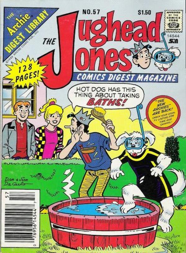 The Jughead Jones Comics Digest (1977) #57 cover
