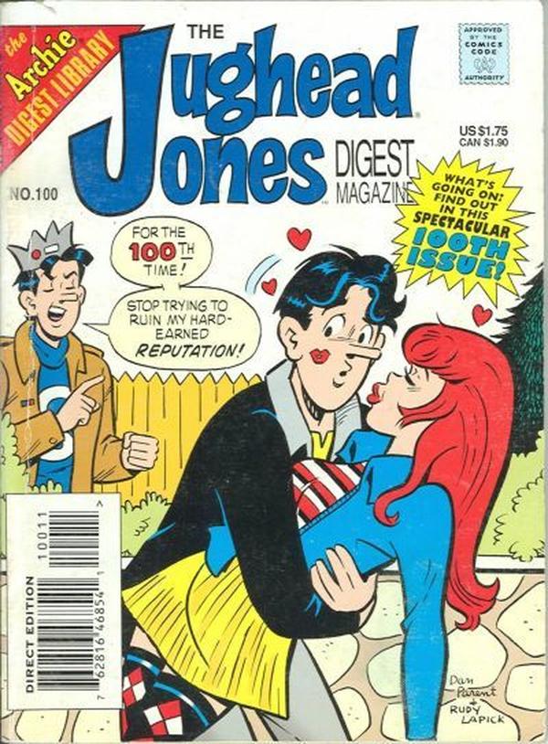 The Jughead Jones Comics Digest (1977) #100 cover
