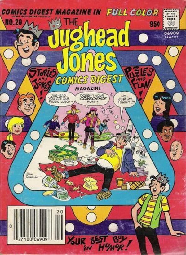The Jughead Jones Comics Digest (1977) #20 cover