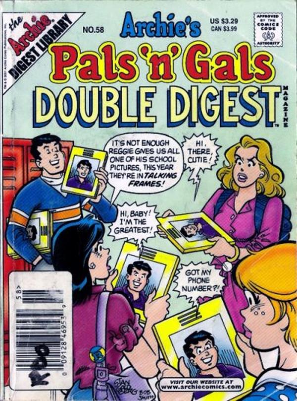 Archie's Pals 'n' Gals Double Digest Magazine (1992) #58 cover