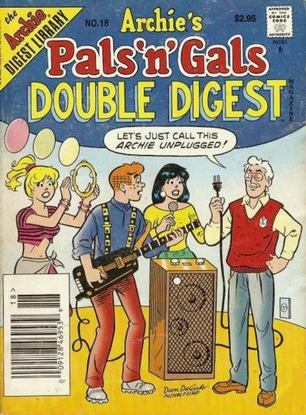 Archie's Pals 'n' Gals Double Digest Magazine (1992) #18 cover