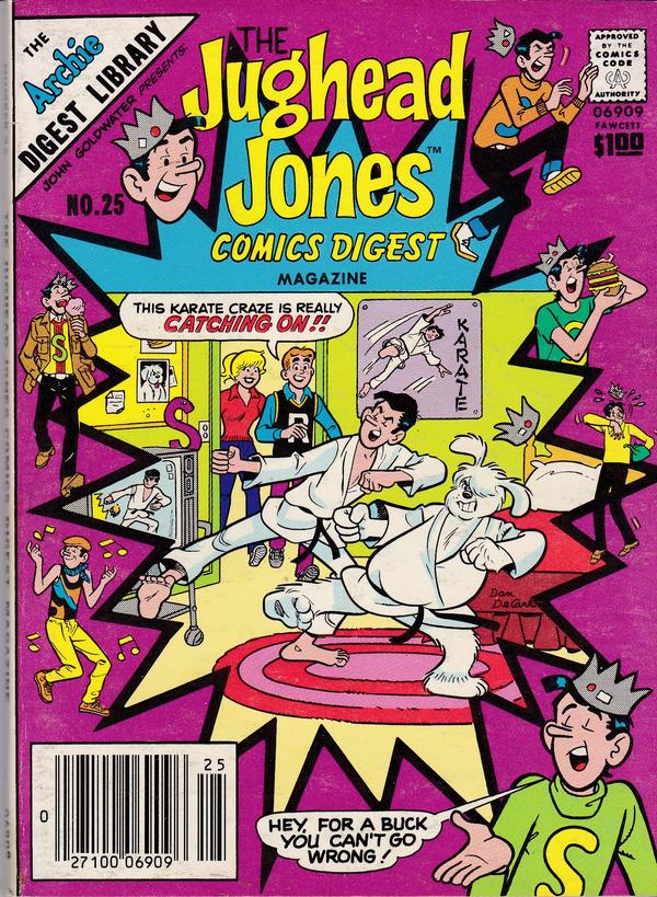 The Jughead Jones Comics Digest (1977) #25 cover