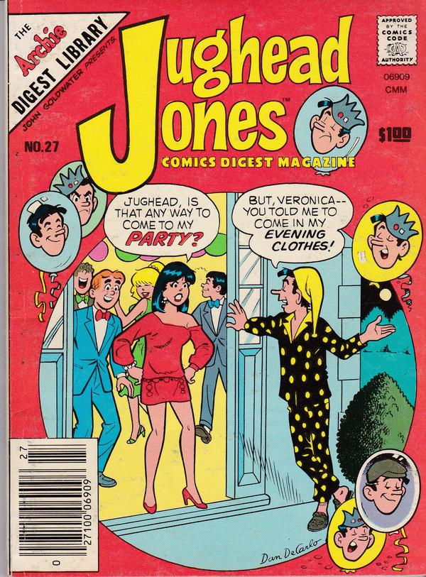 The Jughead Jones Comics Digest (1977) #27 cover