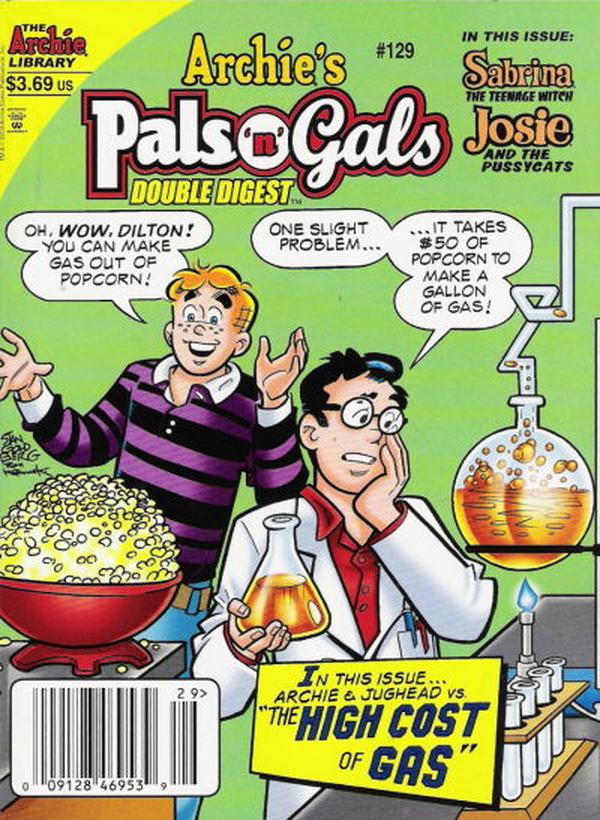 Archie's Pals 'n' Gals Double Digest Magazine (1992) #129 cover