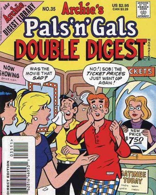 Archie's Pals 'n' Gals Double Digest Magazine (1992) #35 cover