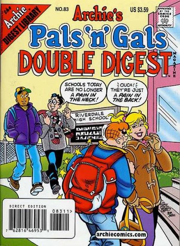Archie's Pals 'n' Gals Double Digest Magazine (1992) #83 cover