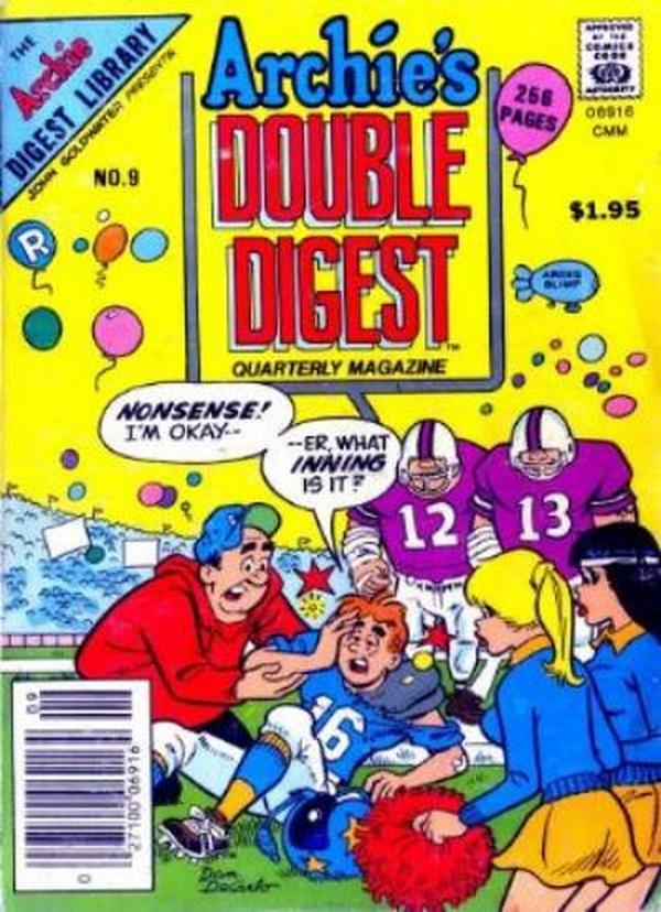 Archie's Double Digest Quarterly Magazine #9 cover