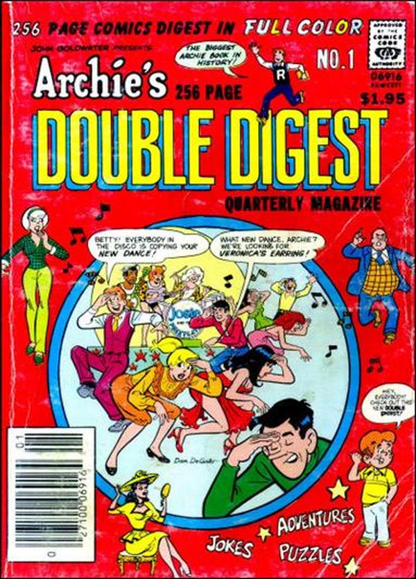 Archie's Double Digest Quarterly Magazine #1 cover