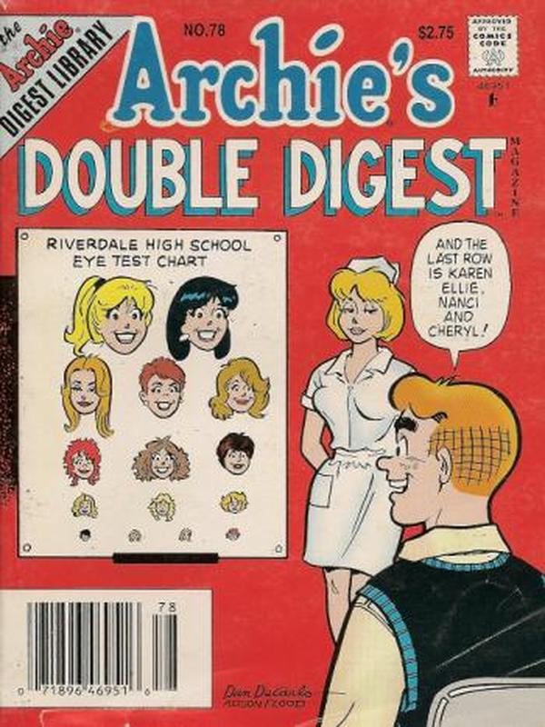 Archie's Double Digest Magazine (1984) #78 cover
