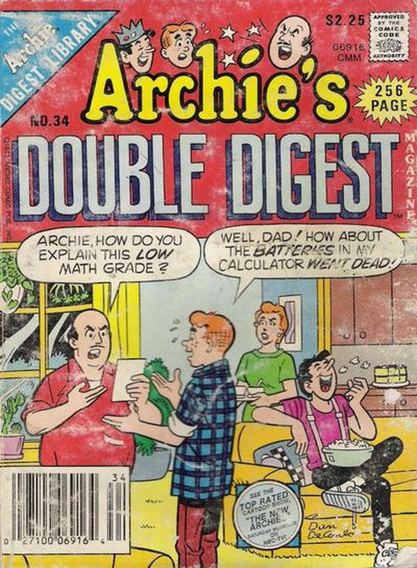 Archie's Double Digest Magazine (1984) #34 cover