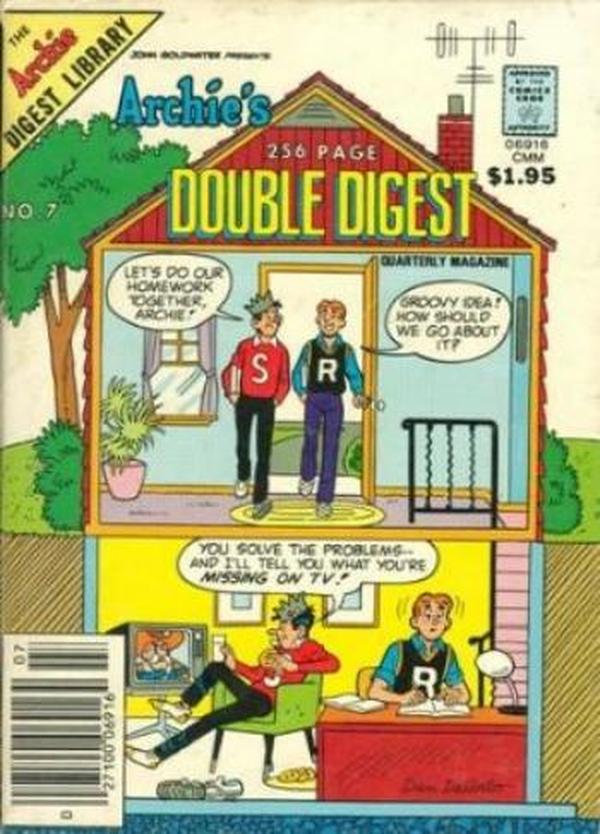 Archie's Double Digest Quarterly Magazine #7 cover