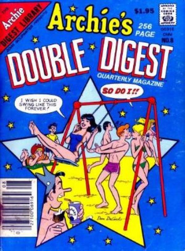 Archie's Double Digest Quarterly Magazine #8 cover