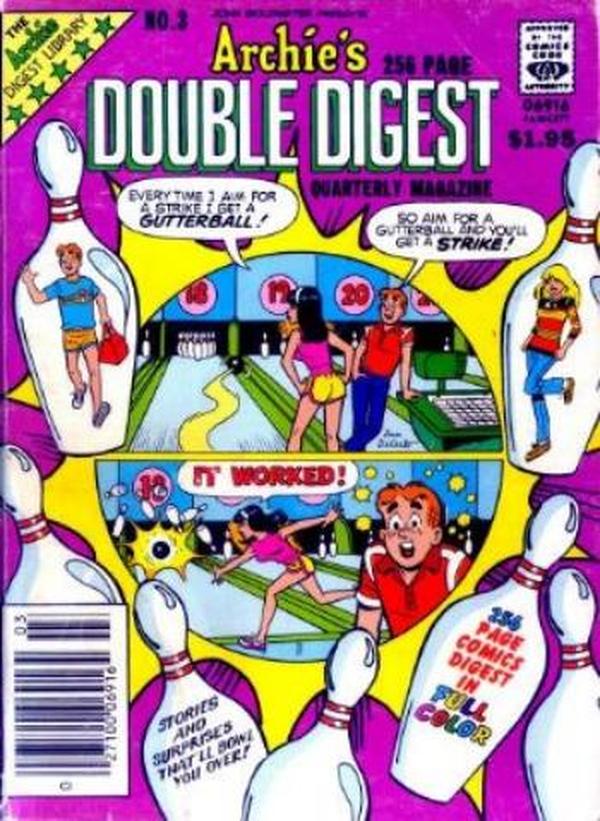 Archie's Double Digest Quarterly Magazine #3 cover